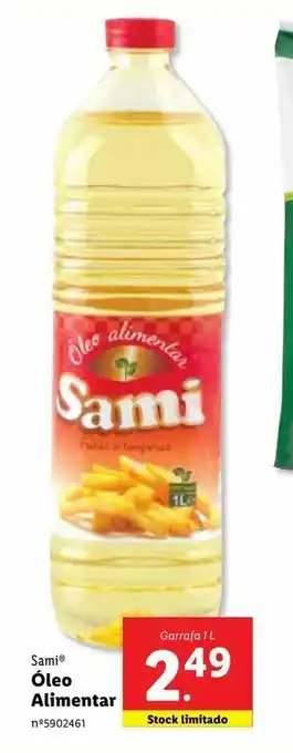 Lidl Óleo alimentar promoção