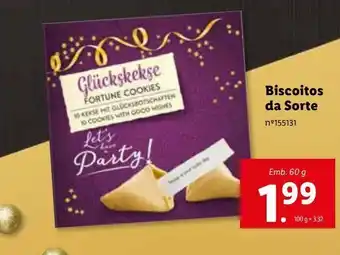 Lidl Biscoitos da sorte promoção