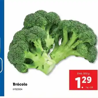 Lidl Brócolo promoção