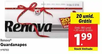 Lidl Guardanapos renova promoção
