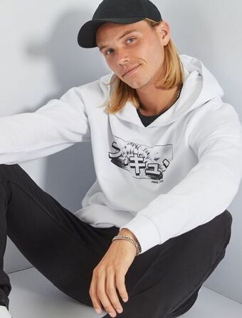 Kiabi Camisola em moletão com estampado fantasia promoção
