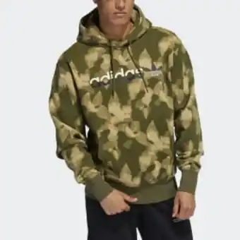 Adidas Camisola com capuz winter leaves promoção
