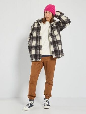 Kiabi Camisa-casaco em sherpa promoção
