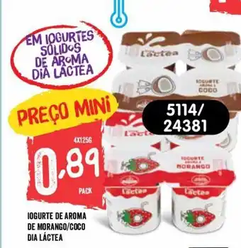 Minipreço Iogurte de Aroma de Morango/ Coco Dia Lactea promoção