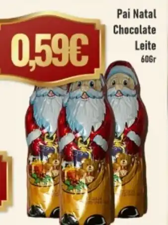 Belita Pai Natal Chocolate Leite 60g promoção