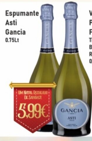 Belita Espumante Asti Gancia 0.75lt promoção