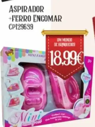 Aspirador + Ferro Engomar