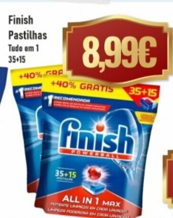 Belita Finish Pastilhas promoção
