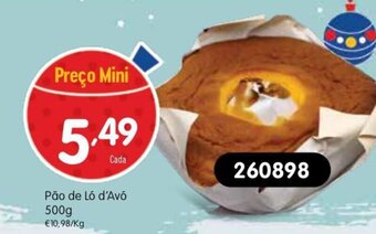 Minipreço Pao de Lo D'Avo 500g promoção