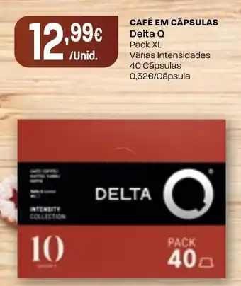 Intermarché Cafe em Capsulas Delta Q pack XL promoção