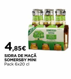 El Corte Inglés Sidra somersby promoção