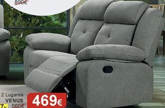 Homy Casa Sofá relax 2 lugares venus promoção