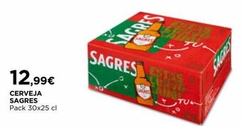 El Corte Inglés Cerveja sagres promoção
