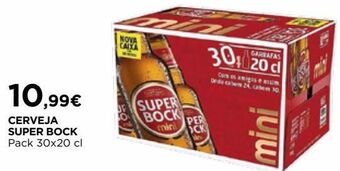 El Corte Inglés Cerveja super bock promoção