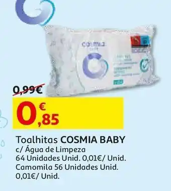 Toalhitas cosmia baby
