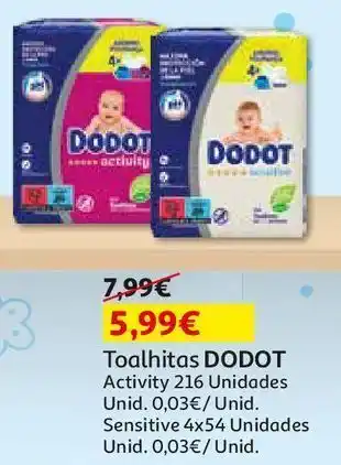 Calvin klein Toalhitas dodot promoção