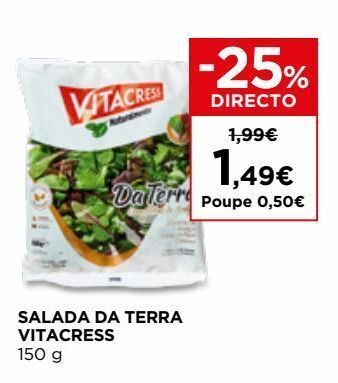 El Corte Inglés Saladas prontas vitacress promoção
