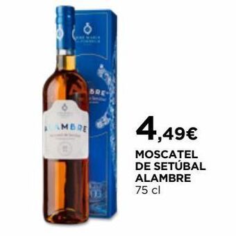 El Corte Inglés Moscatel promoção