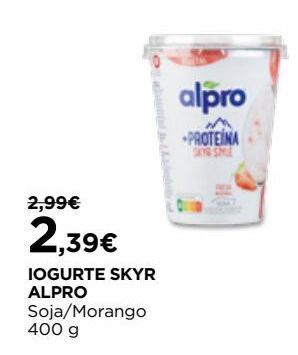 El Corte Inglés Iogurte alpro promoção