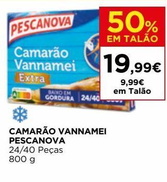 El Corte Inglés Camarão pescanova promoção