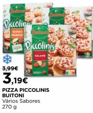 El Corte Inglés Pizza buitoni promoção