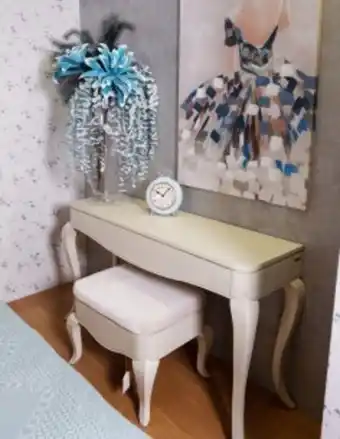 Conjunto consola com banco prestige