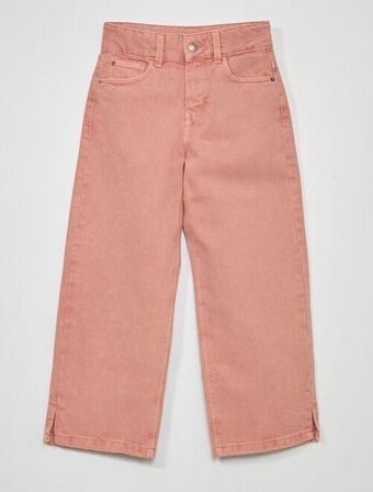 Kiabi Calças de ganga wide leg promoção