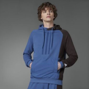 Adidas Camisola com capuz em moletão promoção