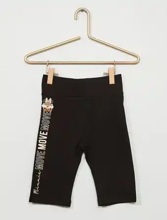 Kiabi Leggings curtas 'minnie' 'disney' promoção