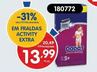 Minipreço Em Fraldas Activity Extra promoção