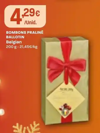 Intermarché Bombons Praline Ballotin Belgian 200g promoção