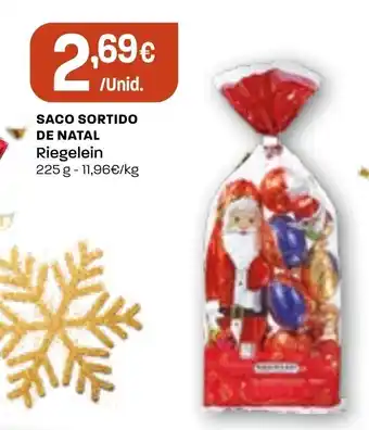 Saco Sortido De Natal Riegelein