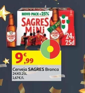 Aqui é fresco Cerveja sagres promoção
