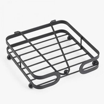 VIVA Suporte para guardanapos metal black 18x5cm promoção