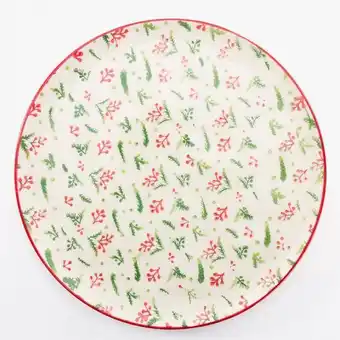 Prato para bolos xmas berries 31cm