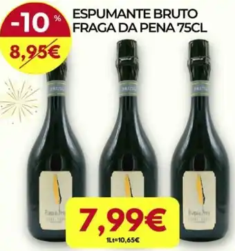 Ponto Fresco Espumante Bruto Fraga da Pena 75cl promoção