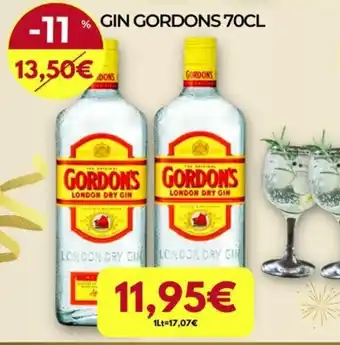 Gin Gordon's 70cl