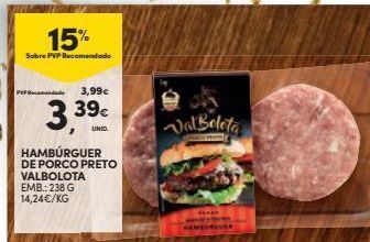 Continente Hambúrguer promoção