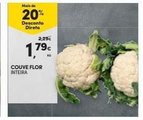 Continente Couve flor promoção