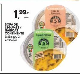 Continente Sopa promoção