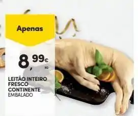 Continente Leitão promoção