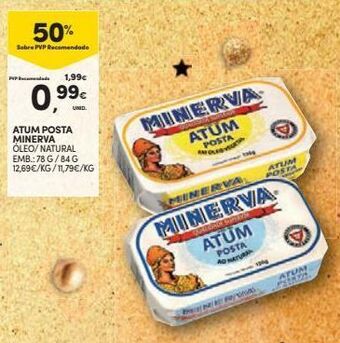 Continente Atum minerva promoção