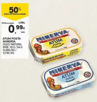 Continente Bom dia Atum Posta Minerva promoção