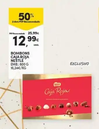 Continente Bom dia Bombons Caja Roja Nestle 800g promoção