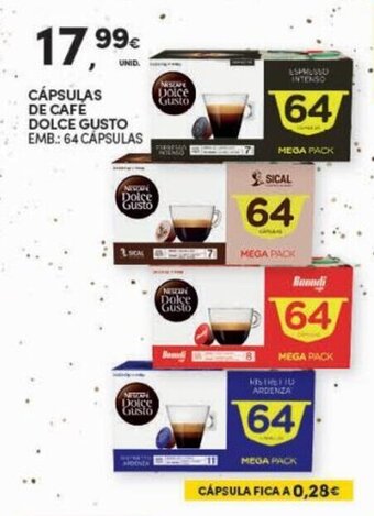Continente Bom dia Capsulas de Cafe Dolce Gusto promoção