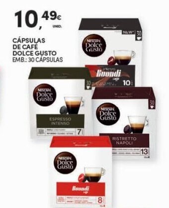 Continente Bom dia Capsulas de cafe Dolce Gusto promoção