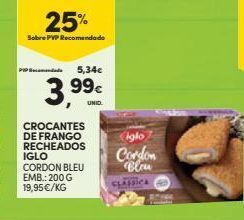 Continente Cordon bleu iglo promoção