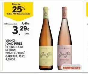 Continente Vinho joão pires promoção
