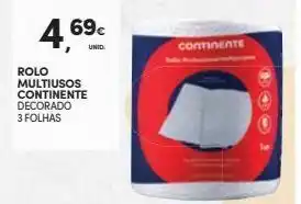 Continente Rolos de papel promoção