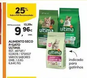 Continente Comida para gatos ultima promoção